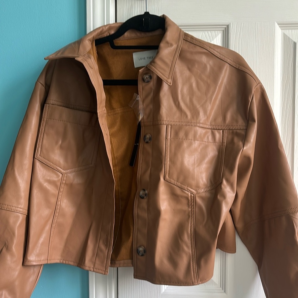 NWT love tree jacket